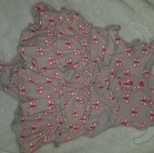 Carter's Butterfly Ruffle Dress